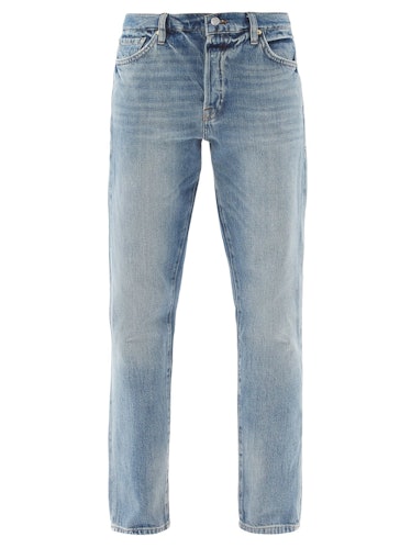 Le Slouch High-Rise Tapered-Leg Jeans 