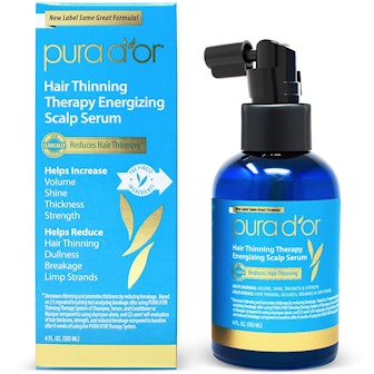 PURA D'OR Hair Thinning Therapy Energizing Scalp Serum, 4 Fl. Oz.