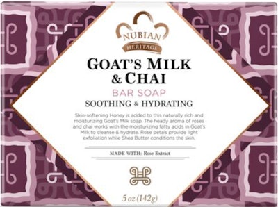 Nubian Heritage Goat's Milk & Chai Bar Soap