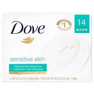 Dove Sensitive Skin Beauty Bar (14-Pack)