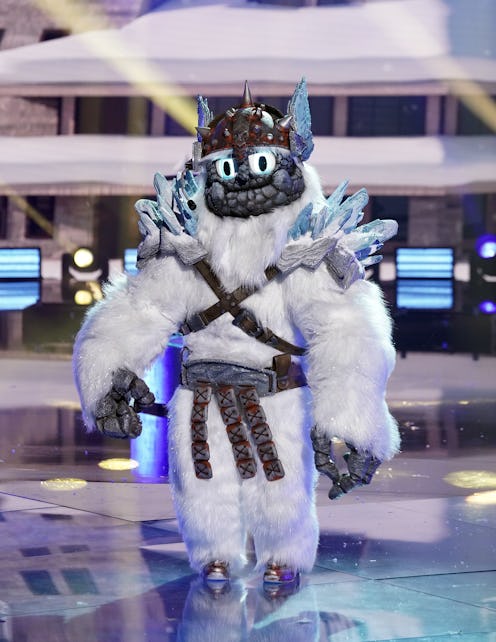 Yeti in 'The Masked Singer' via FOX press site.