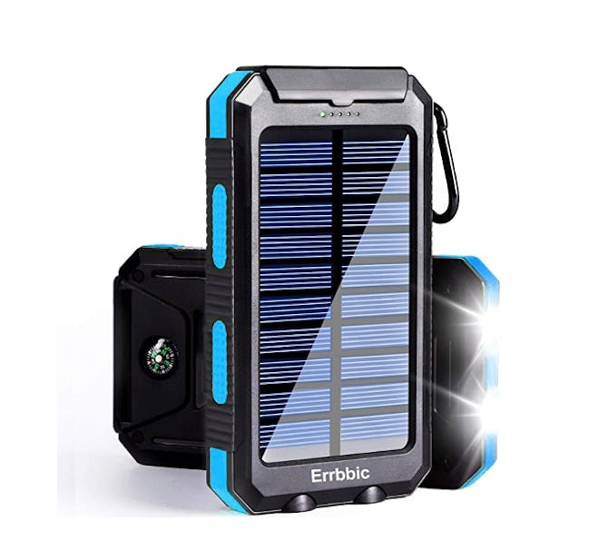 ERRBBIC Solar Power Bank Portable Charger