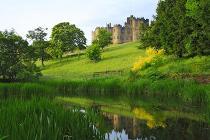 Alnwick Castle sits in the English county of Northumberland and appeared in 'Harry Potter and the So...