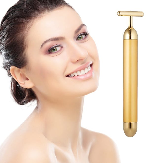 DANGSHAN Beauty Bar 24k Golden Pulse Facial Massager