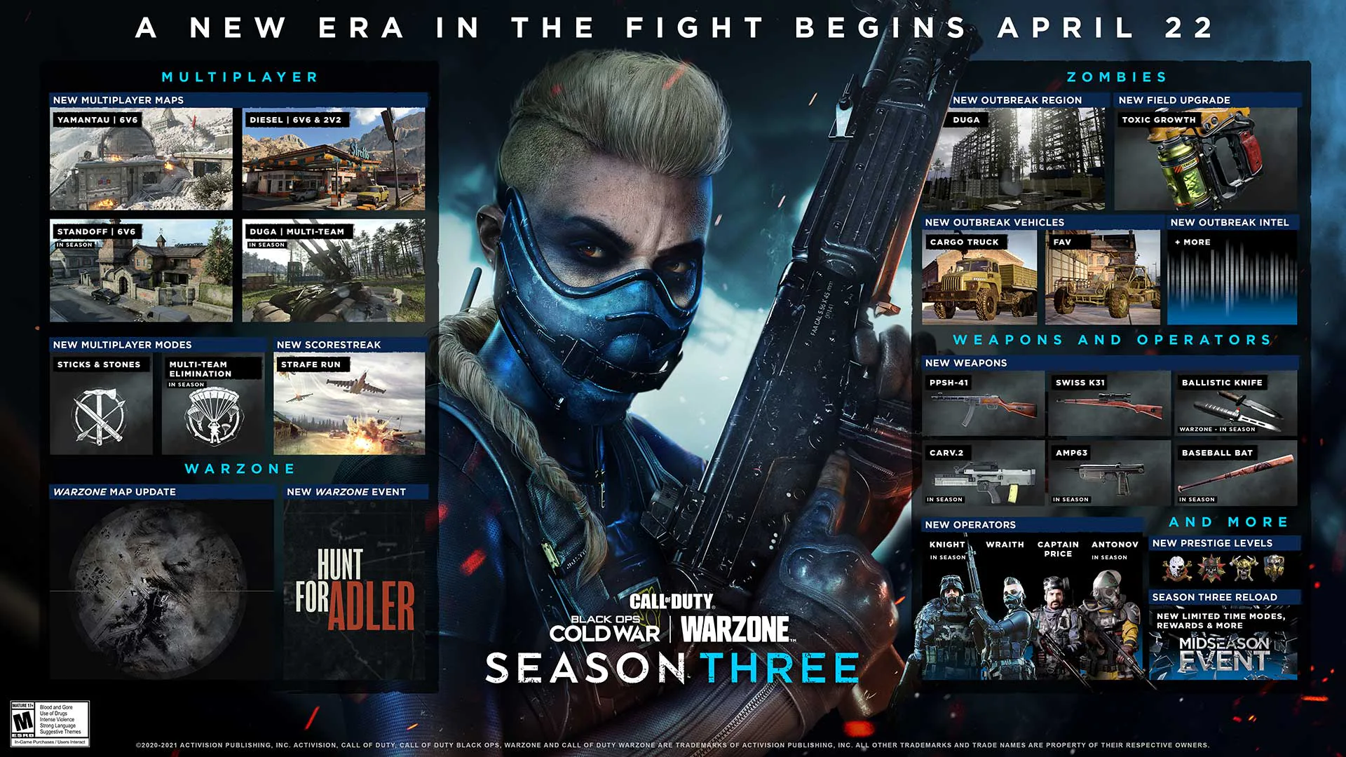 'Call of Duty' Season 3 release date, start time, 'Warzone' updates ...