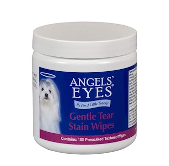 Angels' Eyes Gentle Tear Stain Presoaked and Textured Wipes