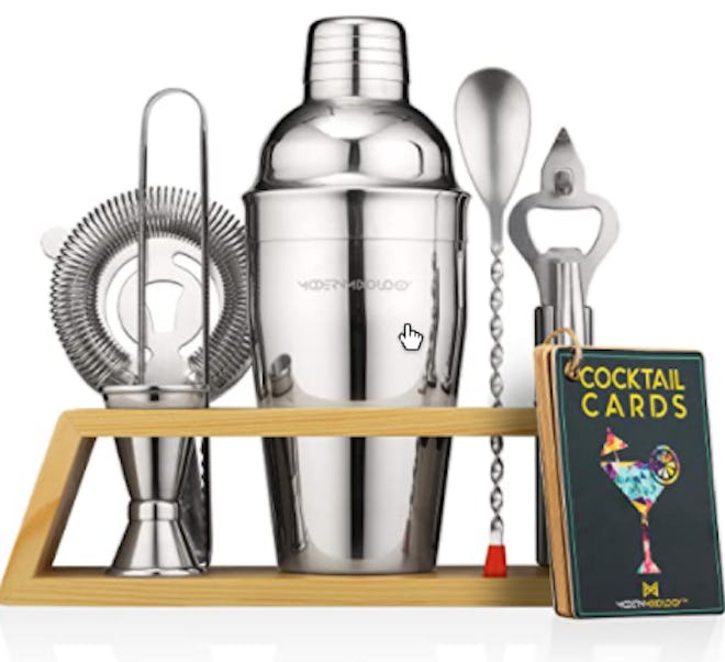 Modern Mixology Bartender Kit with Stand