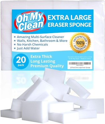 Oh My Clean Extra Large Eraser Sponges (20-Pack)