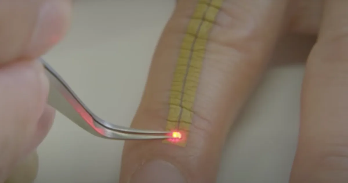 Is this wearable electronic skin the future of fitness tracking?