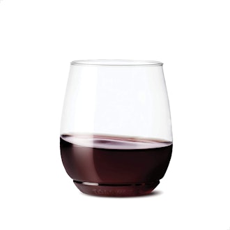 TOSSWARE Unbreakable Wine Glasses (Set of 12)