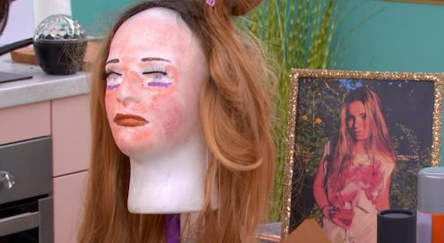 Emily's mannequin head in 'The Circle' Season 2.