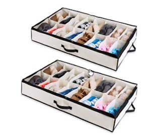 Woffit Under The Bed Shoe Organizer 
