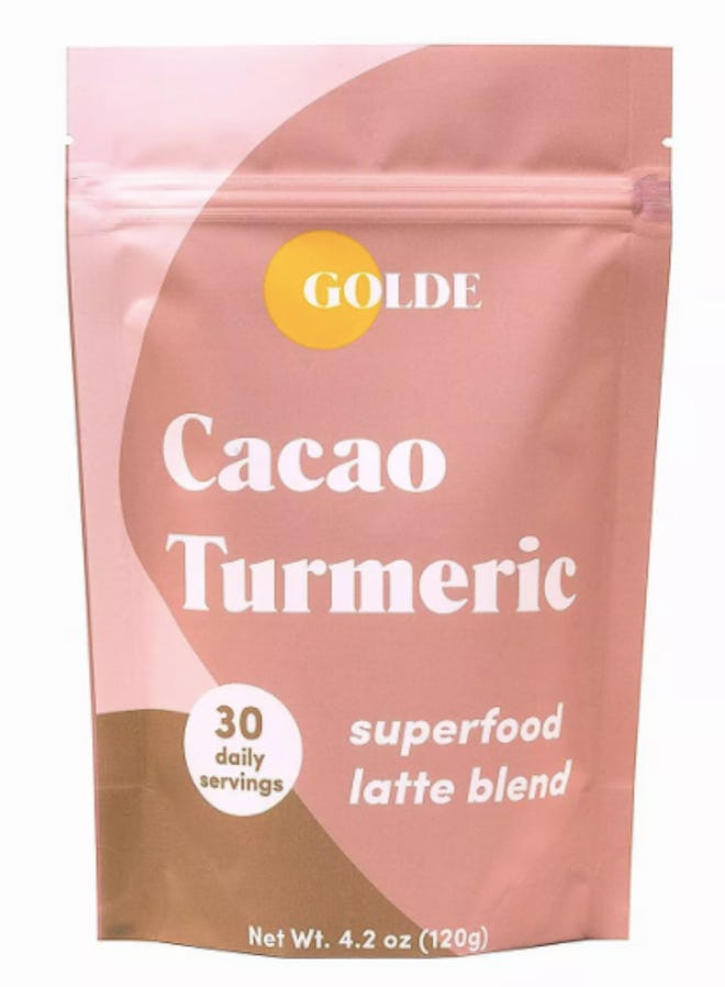 Golde cacao tumeric latte blend.