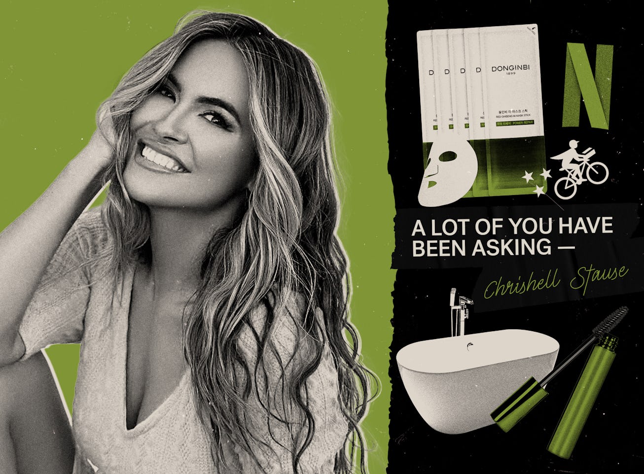 Chrishell Stause speaking about selfcare