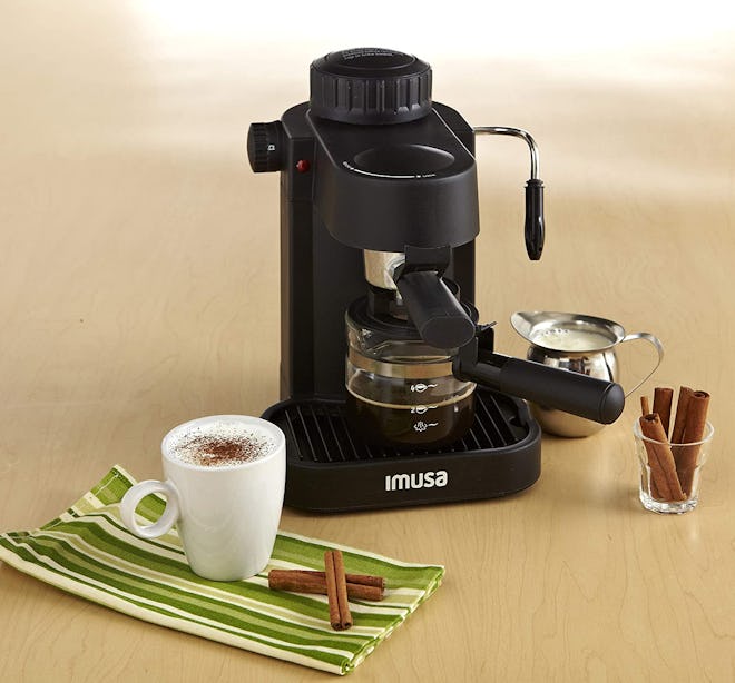 IMUSA 4-Cup Cappuccino & Espresso Maker