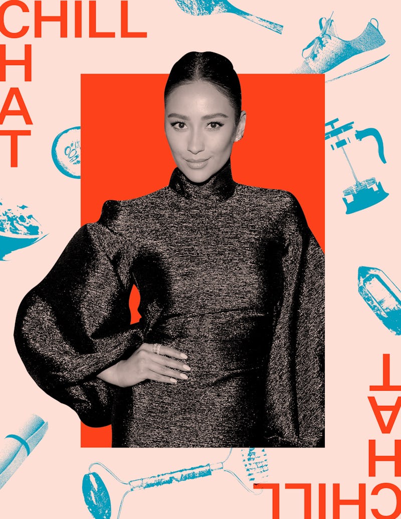 Shay Mitchell on the "weird" wellness ritual she does each morning, along with other self-care habits.