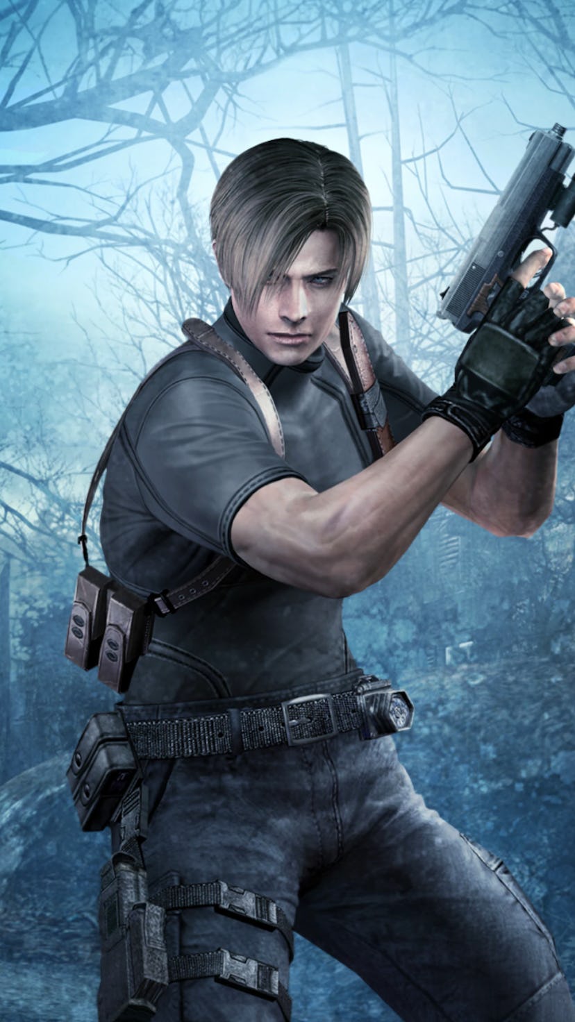 A still from Resident Evil 4 which is being remade for the Oculus Quest 2 in VR. Virtual Reality. Vi...