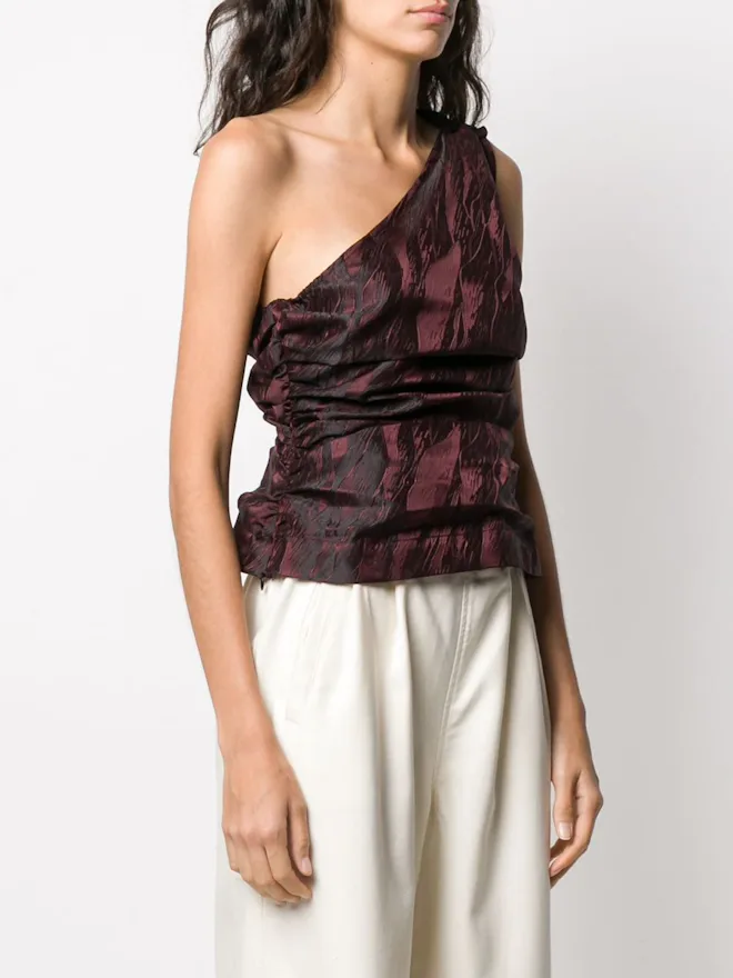 Ruby One Shoulder Yes, A One-Shoulder Top Is The Vaccination Look To Try Out