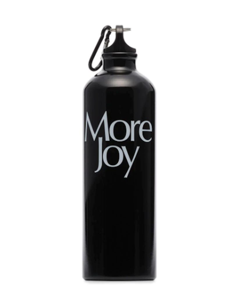 More Joy Logo Print Water Bottle