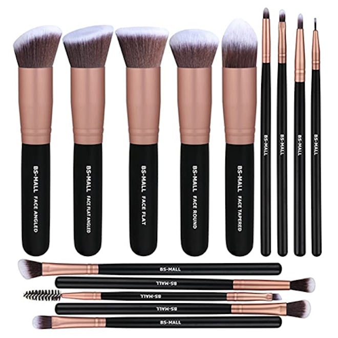 BS-MALL Premium Synthetic Makeup Brushes (14-Pcs)
