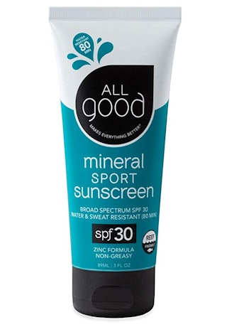 All Good Sport Mineral Face & Body Sunscreen Lotion