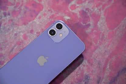 Purple iPhone 12 review dual 12 megapixel cameras