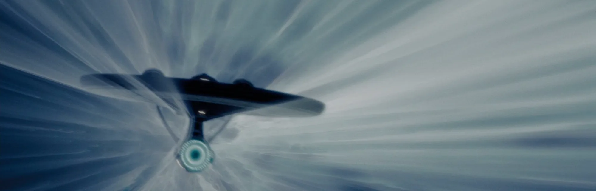 enterprise in warp star trek