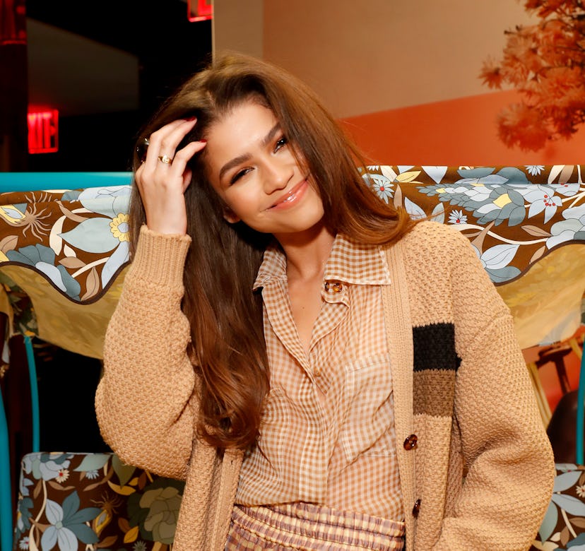 NEW YORK, NEW YORK - FEBRUARY 05: Zendaya attends The Launch of Solar Dream hosted by Fendi on Febru...