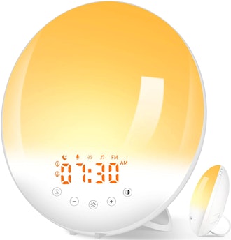 Pandawill 7-Color Sunrise Alarm Clock 