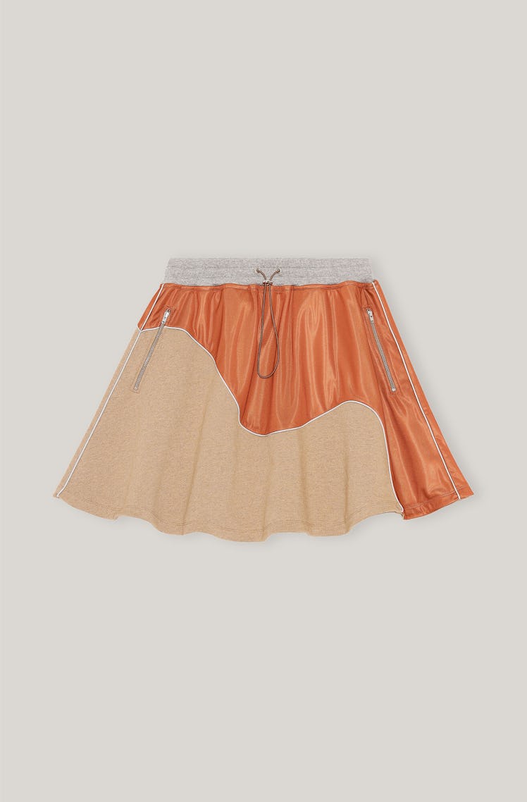 Isoli Tech Fabric Mini Skirt