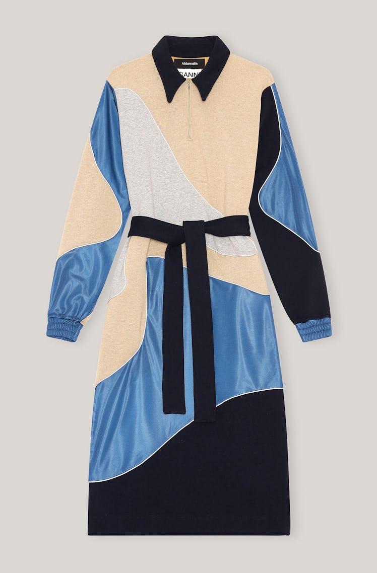 Isoli Tech Fabric Midi Dress