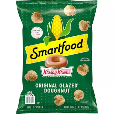 This Smartfood Krispy Kreme Popcorn at Sam's Club tastes like glazed doughnuts.