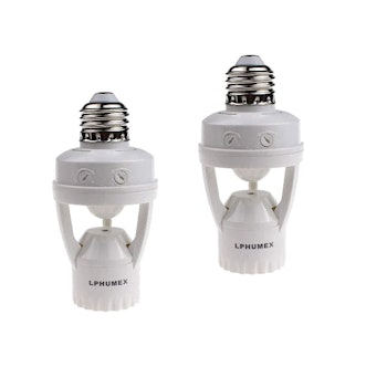 LPHUMEX Motion Activated Light Socket (2-Pack)