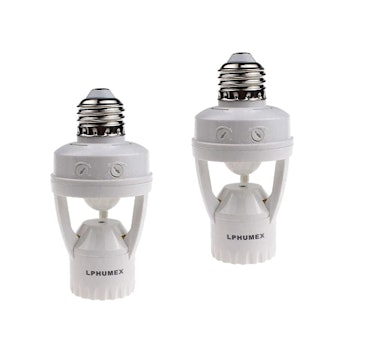 LPHUMEX Motion Activated Light Socket (2-Pack)