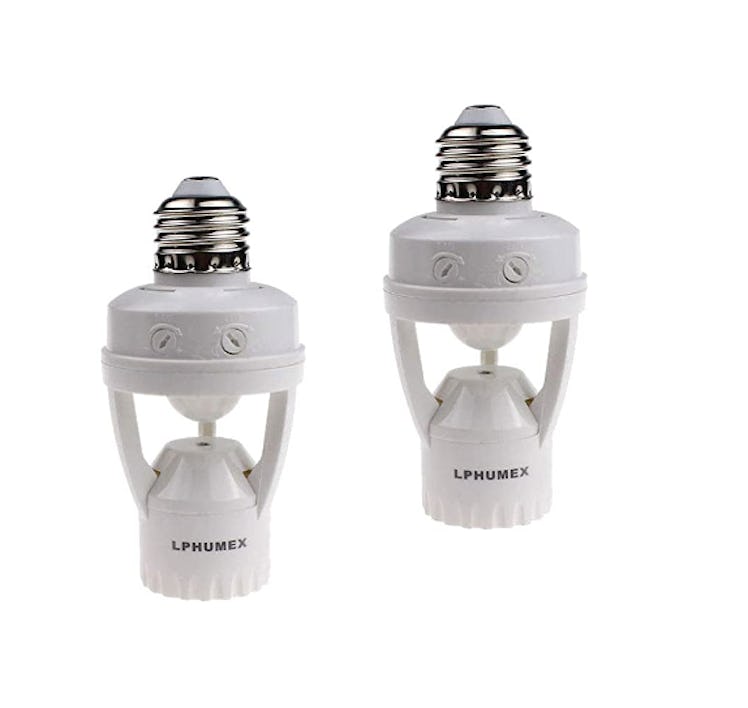 LPHUMEX Motion Activated Light Socket (2-Pack)