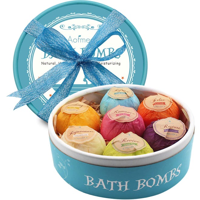 Aofmee Bath Bombs Gift Set (7-Pack)