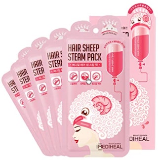 MEDIHEAL Hair Sheep Steam Mask Sheets (5-Pack)