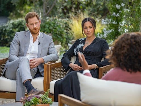 Oprah interviews Prince Harry and Meghan Markle on 'Oprah with Meghan & Harry' via CBS' press site