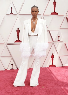 Tiara Thomas at the 2021 Oscar Awards