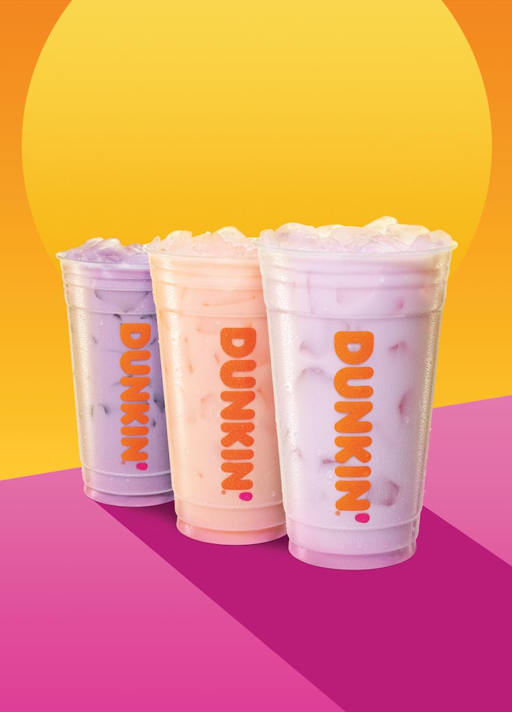 What's in Dunkin's Coconut Refresher? This coconutmilk sip sounds so refreshing.