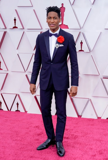 Jon Batiste in a formal suit at the 93rd Annual Academy Awards