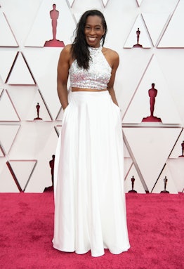 Mia Neal at the 2021 Oscars