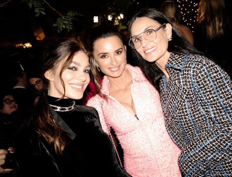 Camila Morrone, Penelope Cruz, and Demi Moore at Chanel’s Pre-Oscars Dinner