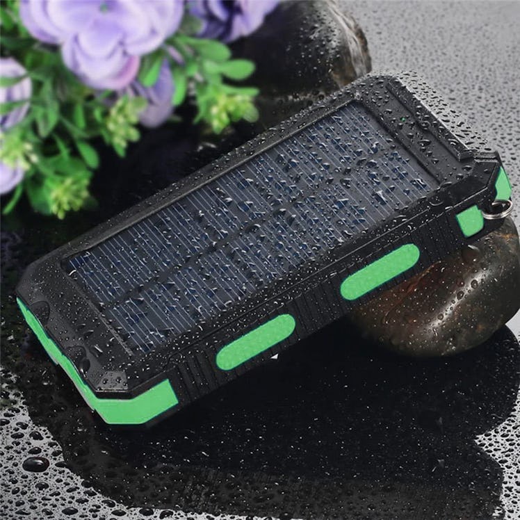 Oukafen Solar-Powered Portable Charger 