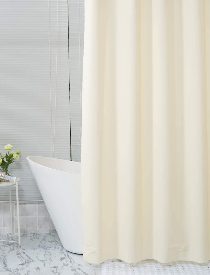 AmazerBath Plastic Shower Curtain Liner (36 x 72 Inches)