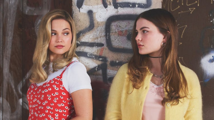 Chiara Aurelia as Jeanette and Olivia Holt as Kate in Cruel Summer.