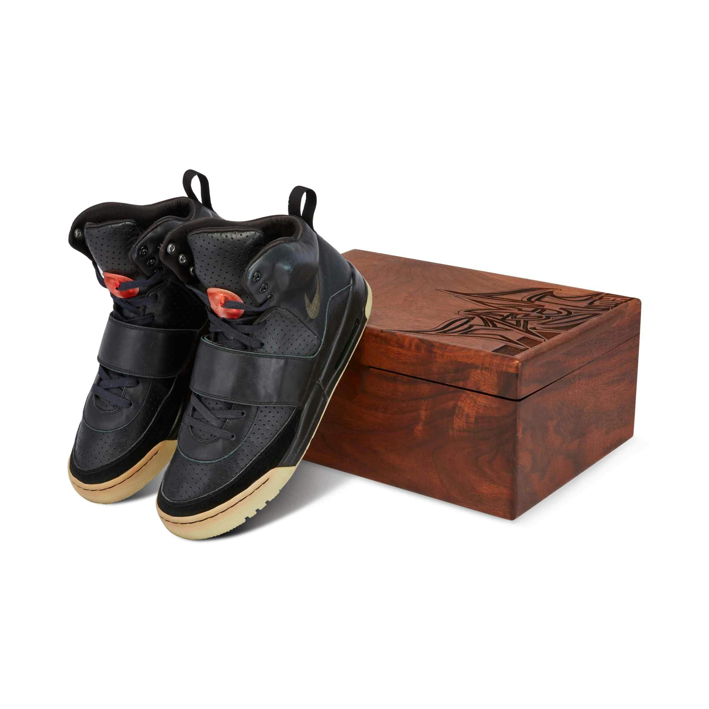 Kanye s worn Nike Air Yeezy sample is now the most expensive shoe ever sold