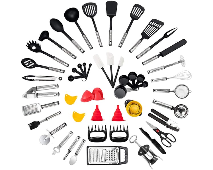 NEXGADGET Kitchen Utensil Set (50 Pieces)