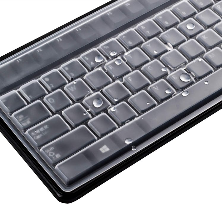 BronaGrand Clear Desktop Computer Keyboard Covers (2-Pack)