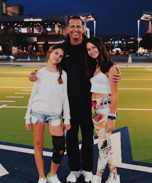 Alex Rodriguez is the dad to two daughters — 16-year-old Natasha and 13-year-old Ella.